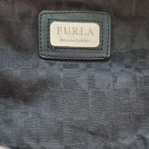 Furla Genuine Leather Black Bag
